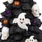 12" Black LED Lighted Skull & Ghost Halloween Tree